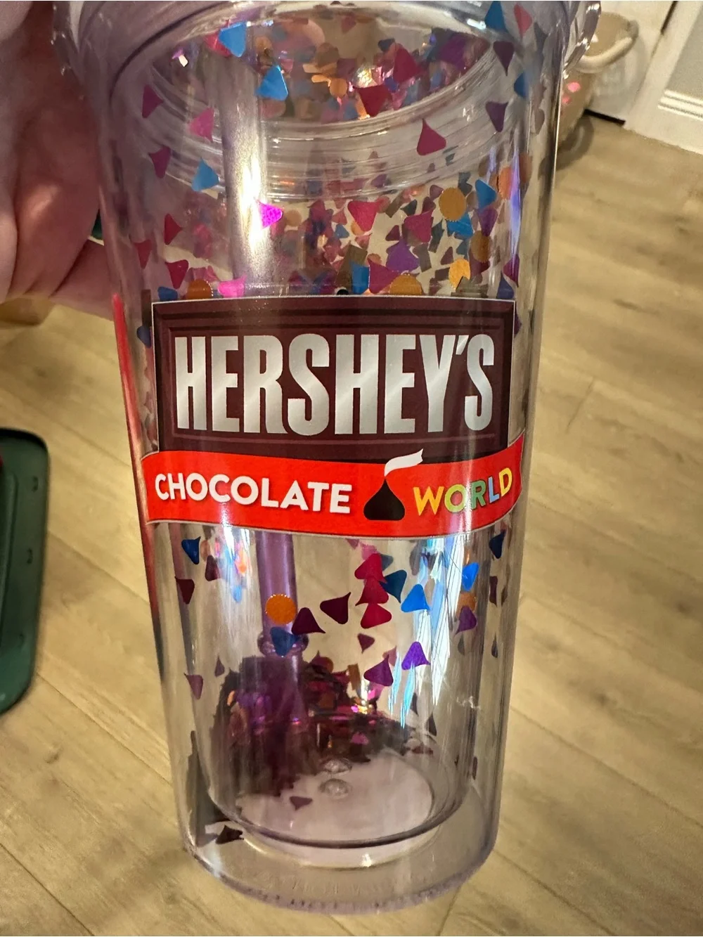NWT Hershey Chocolate World Limited Edition 50th Anniversary Tumbler Sparkle Cup